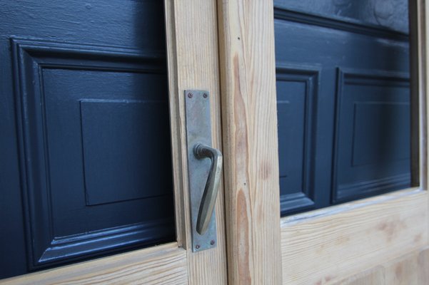 Antique Double Door in Pine, 1890s-TAT-1767901