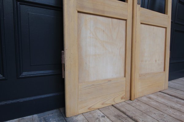 Antique Double Door in Pine, 1890s-TAT-1767899