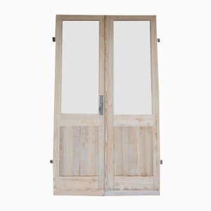 Antique Double Door in Pine, 1890s-TAT-1767901