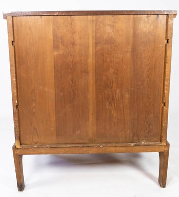 Antique Dresser of Mahogany with Inlaid Wood, 1840s-UY-980677