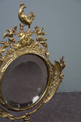 Antique Dressing Table Mirror, France-HPP-1726027