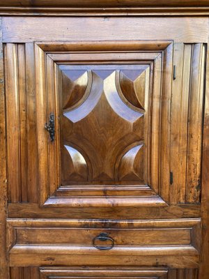 Antique Dutch Baroque Light Oak Cupboard or Cabinet, 18th Century-NOU-1743103