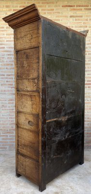 Antique Dutch Baroque Light Oak Cupboard or Cabinet, 18th Century-NOU-1743103