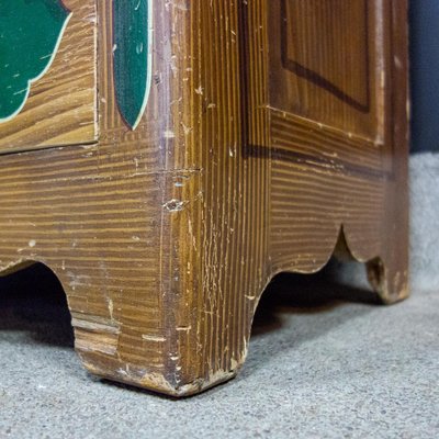 Antique Dutch Hand-Painted Dresser, 1900s-IA-736524