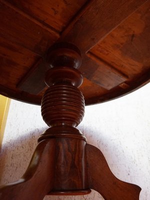 Antique Dutch Mahogany Dining Table-EA-1792580