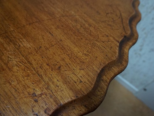 Antique Dutch Mahogany Dining Table-EA-1792580