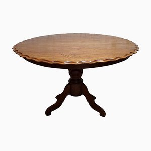 Antique Dutch Mahogany Dining Table-EA-1792580