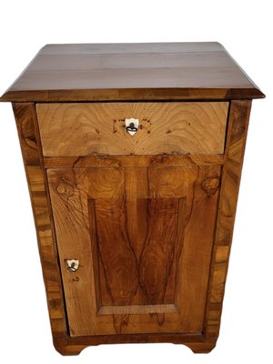 Antique Early 19th Century Wooden Nightstand-TCS-1357257