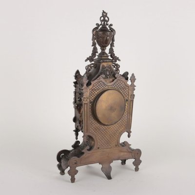 Antique Eclectic Style Clock in Bronze-VMM-1754721