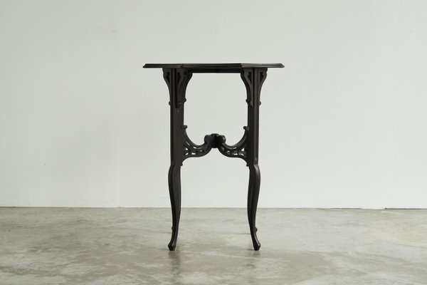 Antique Edwardian Ebonized Arts and Crafts Side Table, 1900s-FEW-2024219