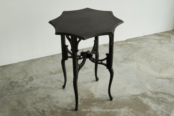 Antique Edwardian Ebonized Arts and Crafts Side Table, 1900s-FEW-2024219