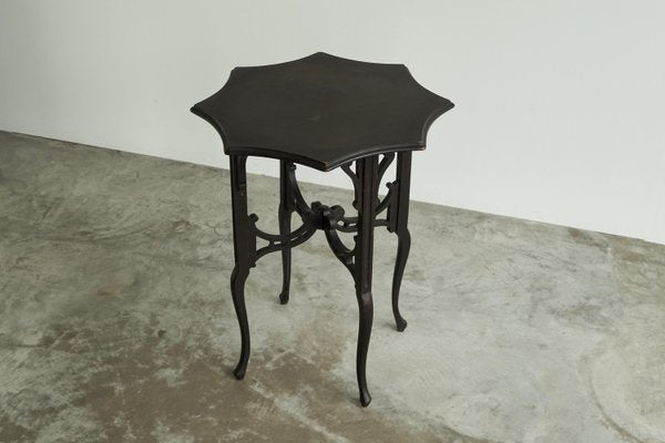 Antique Edwardian Ebonized Arts and Crafts Side Table, 1900s-FEW-2024219