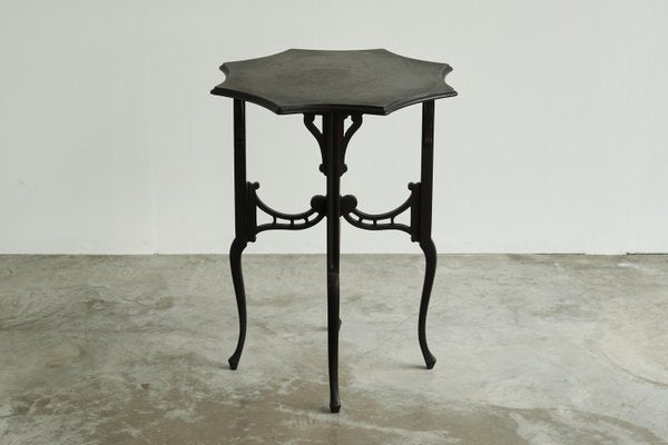 Antique Edwardian Ebonized Arts and Crafts Side Table, 1900s-FEW-2024219