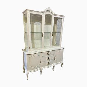 Antique Elizabethan White Display Case-TCS-1793877