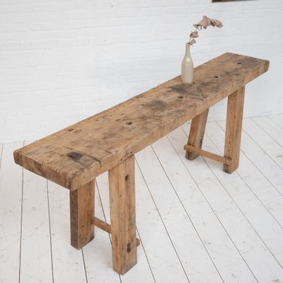 Antique Elm Console, 1900-RB-2040358