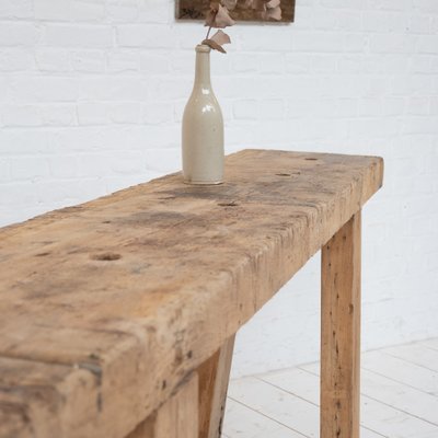 Antique Elm Console, 1900-RB-2040358