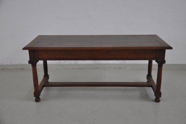 Antique Elm Console Table-YNQ-873629