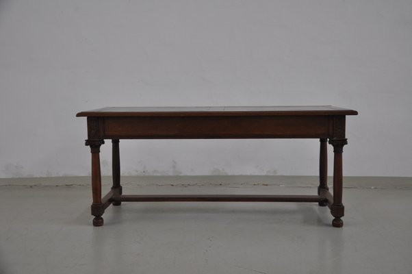 Antique Elm Console Table-YNQ-873629