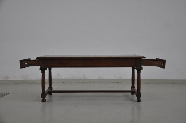 Antique Elm Console Table-YNQ-873629