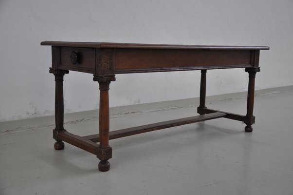 Antique Elm Console Table-YNQ-873629