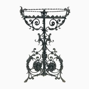 Antique Empire Black Iron Table-JXK-952637