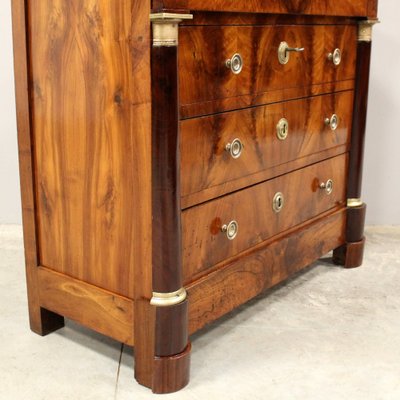 Antique Empire Chest of Drawers in Walnut-UMS-1816112