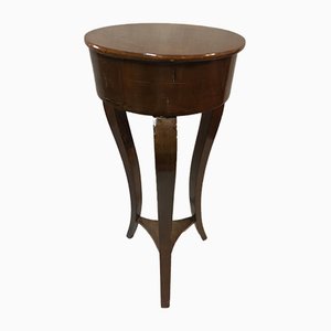 Antique Empire Mahogany Side Table-SDV-674555