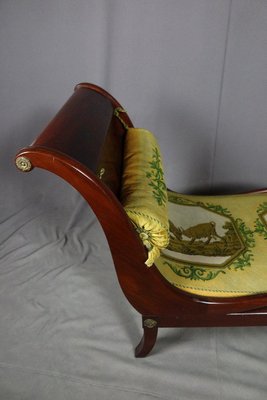 Antique Empire Style Chaise Lounge-WSV-1327881