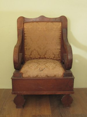 Antique Empire Throne Armchair-CDG-985277