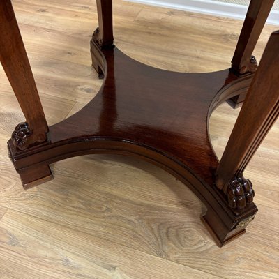 Antique Empire Walnut Side Table, Early 19th Century-ALF-2033464