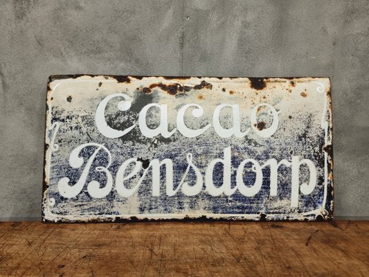 Antique Enamel Advertising Sign, 1900s-IFQ-2021758