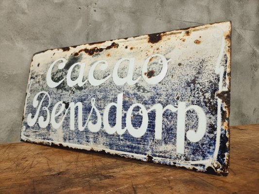 Antique Enamel Advertising Sign, 1900s-IFQ-2021758