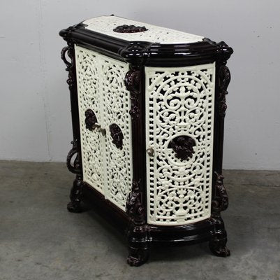 Antique Enamelled Cabinet, 19th-Century-NE-1005640