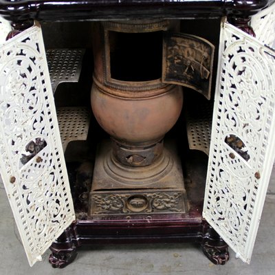 Antique Enamelled Cabinet, 19th-Century-NE-1005640