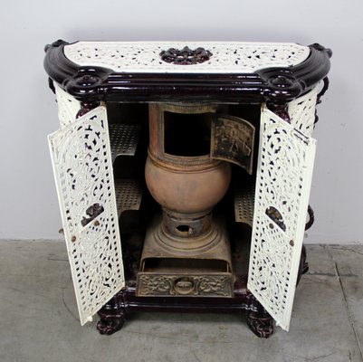 Antique Enamelled Cabinet, 19th-Century-NE-1005640