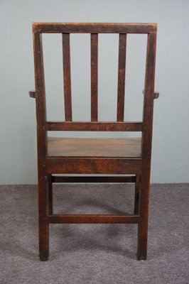 Antique English Armchair in Wood-HPP-1337743