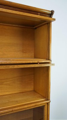 Antique English Bookcase in Oak-HPP-2023267