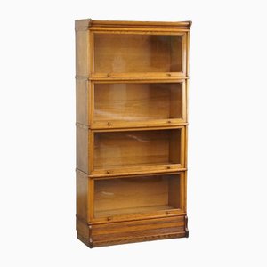 Antique English Bookcase in Oak-HPP-2023267