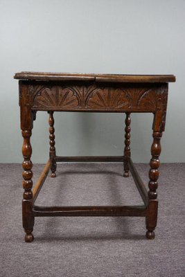 Antique English Cut Side Table-HPP-1310864