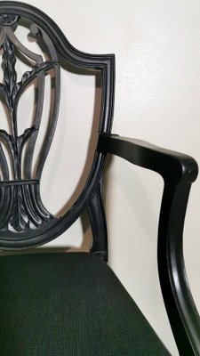 Antique English King Chair, 1860-QRS-1769655