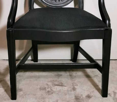 Antique English King Chair, 1860-QRS-1769655