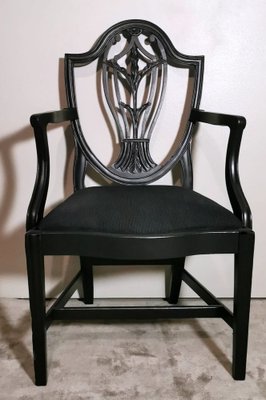 Antique English King Chair, 1860-QRS-1769655