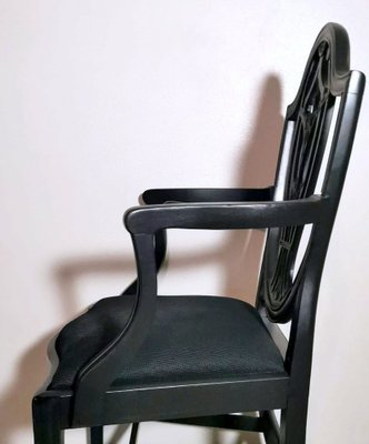 Antique English King Chair, 1860-QRS-1769655