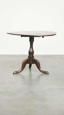 Antique English Tilt-Top Dining Table in Oak-HPP-1771682