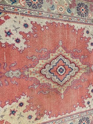 Antique European Hand Knotted Oushak Design Rug-YMM-1062125