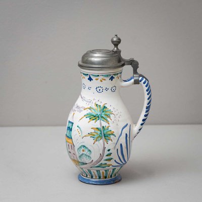 Antique Faience Jug, 1700s-VEI-2022781