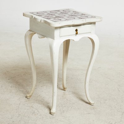 Antique Faience Tea Table, 18th Century-VAP-1394983