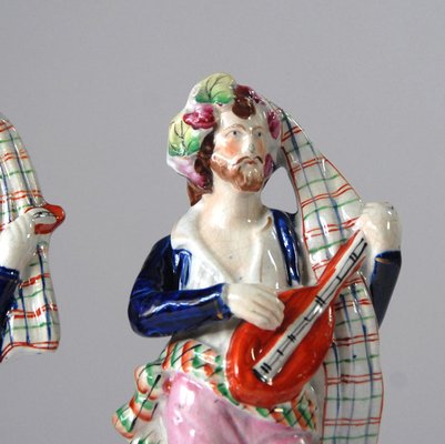 Antique Figurines from Staffordshire, Set of 2-GIW-731325