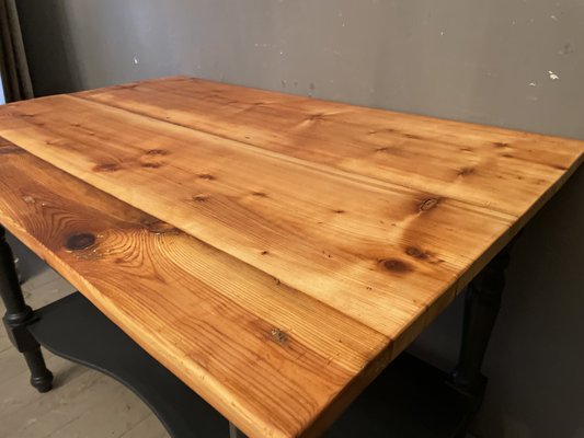 Antique Fir Table, 1890s-WWE-1780111