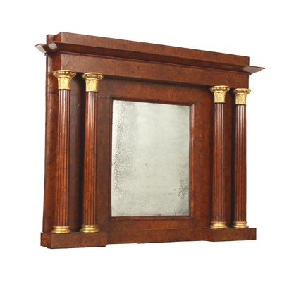 Antique Fireplace in Ebony and Elm-VMM-2033277